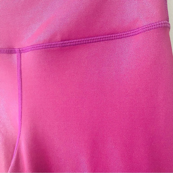 ZYIA Cropped Leggings Purple/Pink Sz 6-8 - Picture 4 of 9